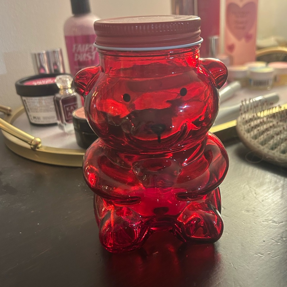 Rare Red Bear Jar